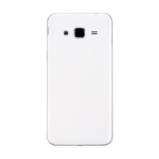 For Galaxy J3 (2016) / J320 (Double card version) Battery Back Cover + Middle Frame Bezel (White) - Back Cover by buy2fix | Online Shopping UK | buy2fix
