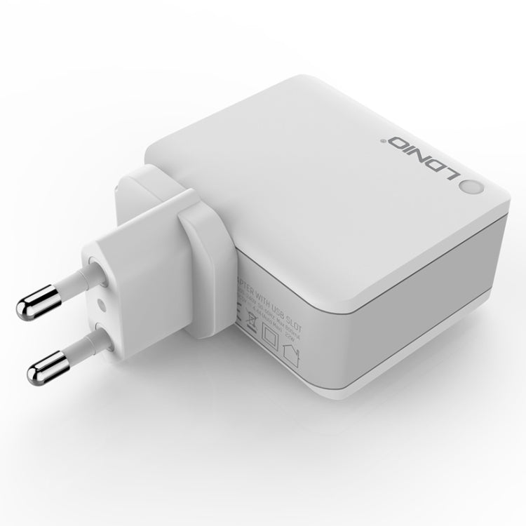 LDNIO A4403 4.4A 4 x USB Ports Smart Travel Charger, EU Plug - USB Charger by LDNIO | Online Shopping UK | buy2fix
