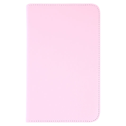 Litchi Texture Horizontal Flip 360 Degrees Rotation Leather Case for Galaxy Tab A 8 (2019) / P200 / P205, with Holder (Pink) by buy2fix