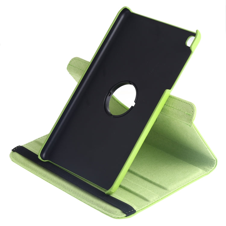 Litchi Texture Horizontal Flip 360 Degrees Rotation Leather Case for Galaxy Tab A 8 (2019) / P200 / P205, with Holder (Green) by buy2fix