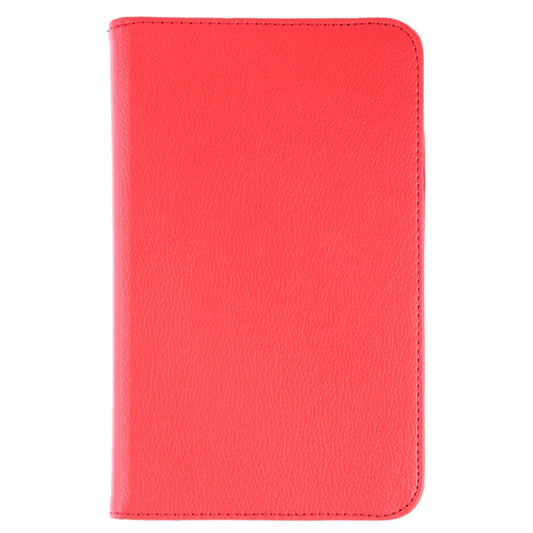 Litchi Texture Horizontal Flip 360 Degrees Rotation Leather Case for Galaxy Tab A 8 (2019) / P200 / P205, with Holder (Red) by buy2fix