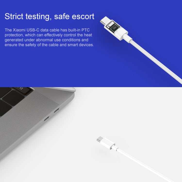 Original Xiaomi USB to USB-C / Type-C Data Cable Normal Version, Cable Length: 1m (White) by Xiaomi