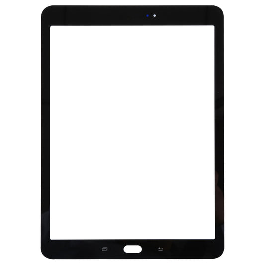For Galaxy Tab S2 9.7 / T810 / T813 / T815 / T820 / T825 Front Screen Outer Glass Lens (Black) - Outer Glass Lens by buy2fix | Online Shopping UK | buy2fix