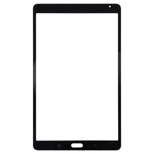 For Galaxy Tab S 8.4 / T700 Front Screen Outer Glass Lens (Black) - Outer Glass Lens by buy2fix | Online Shopping UK | buy2fix