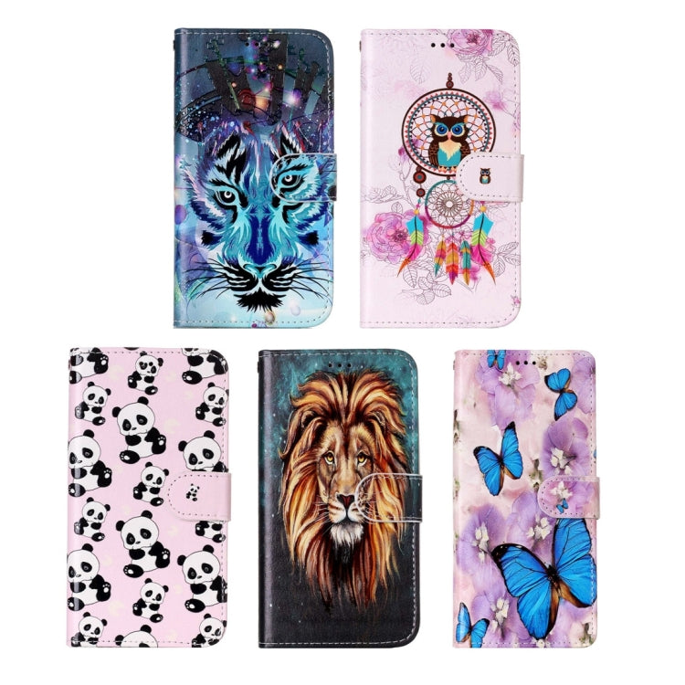 For Galaxy Note 8 Embossed Lion Pattern Horizontal Flip Leather Case with Holder & Card Slots & Wallet & Photo Frame by buy2fix