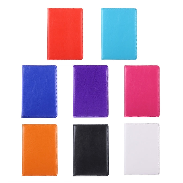 7 inch Tablets Leather Case Crazy Horse Texture 360 Degrees Rotation Protective Case Shell with Holder for Galaxy Tab A 7.0 (2016) / T280 & Tab 4 7.0 / T230 & Tab Q T2558, Colorfly G708, Asus ZenPad 7.0 Z370CG, Huawei MediaPad T1 7.0 / T1-701u(Purple) by buy2fix