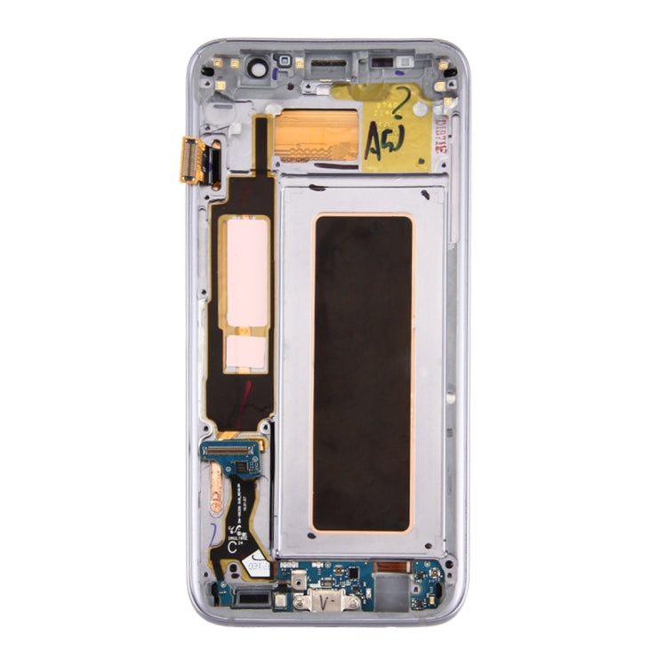 Original LCD Screen and Digitizer Full Assembly with Frame & Charging Port Board & Volume Button & Power Button For Galaxy S7 Edge / G935F(Black) - LCD Screen by buy2fix | Online Shopping UK | buy2fix