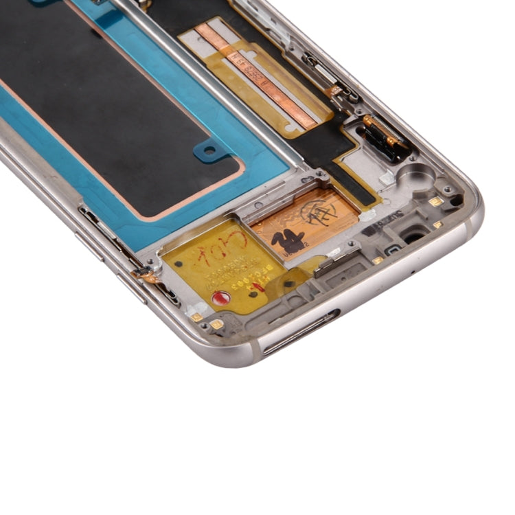 Original LCD Screen and Digitizer Full Assembly with Frame & Charging Port Board & Volume Button & Power Button For Galaxy S7 Edge / G935F(Gold) - LCD Screen by buy2fix | Online Shopping UK | buy2fix