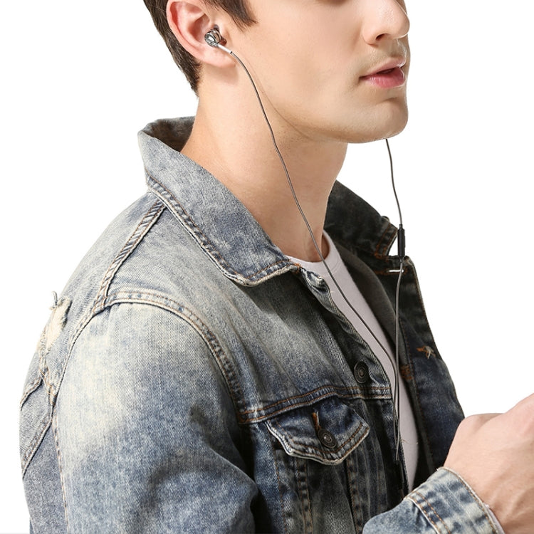 QKZ DM9 High-quality In-ear All-metal Sports Music Headphones, Microphone Version by QKZ