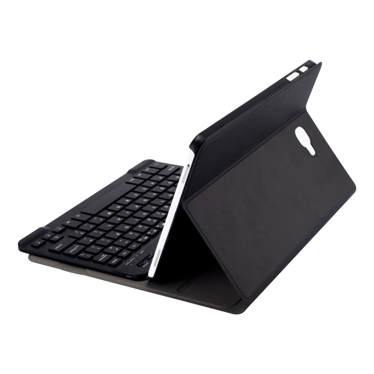 DY580 For Galaxy Tab A 10.1 T580 / T585 Detachable Plastic Bluetooth Keyboard Leather Tablet Case with Holder (Black) - For Samsung by buy2fix | Online Shopping UK | buy2fix