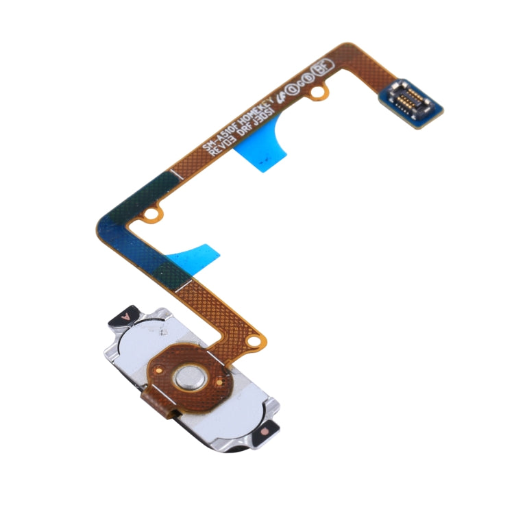 For Galaxy A5 (2016) / A510 Home Button Flex Cable with Fingerprint Identification(Pink) - Flex Cable by buy2fix | Online Shopping UK | buy2fix