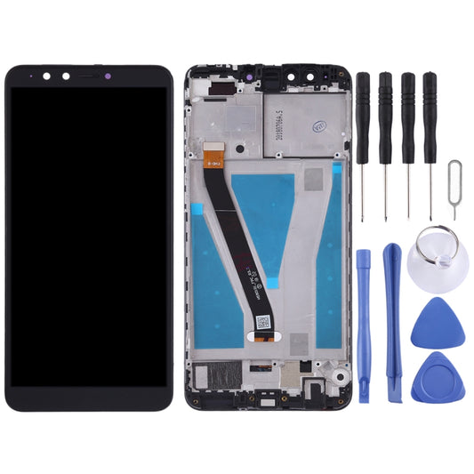OEM LCD Screen for Huawei Enjoy 8 Plus Digitizer Full Assembly with Frame (Black) by buy2fix