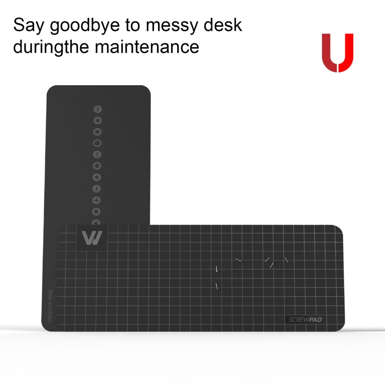 Wowstick Wowpad Magnetic Screw Pad Screw Position Memory Plate Mat - Magnetic Screws Mat by buy2fix | Online Shopping UK | buy2fix