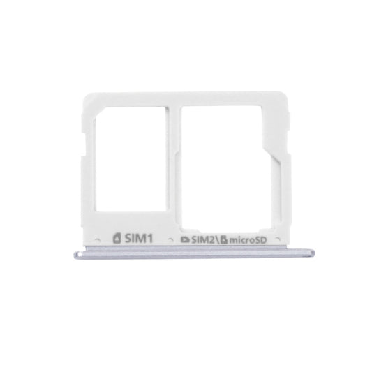 For Galaxy A3(2016) / A3100 & A5(2016) / A5100 & A7(2016) / A7100 SIM Card Tray and Micro SD Card Tray (Grey) - Card Tray by buy2fix | Online Shopping UK | buy2fix