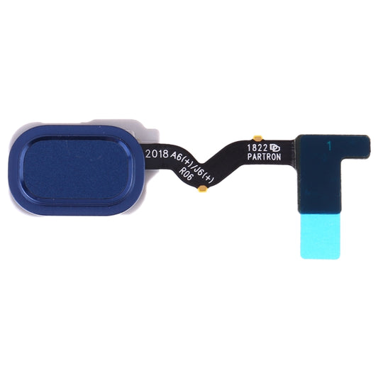 For Galaxy J4 (2018) SM-J400F/DS J400G/DS Fingerprint Sensor Flex Cable(Blue) - Flex Cable by buy2fix | Online Shopping UK | buy2fix