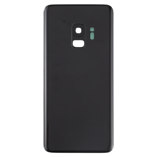 For Galaxy S9 Battery Back Cover with Camera Lens (Black) - Back Cover by buy2fix | Online Shopping UK | buy2fix