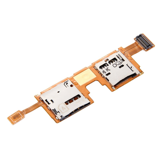 For Galaxy Note Pro 12.2 LTE / P905 SIM & SD Card Reader Contact Flex Cable - Flex Cable by buy2fix | Online Shopping UK | buy2fix