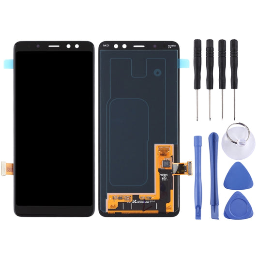 AMOLED LCD Screen for Galaxy A8 (2018) / A5 (2018) / A530 with Digitizer Full Assembly (Black)(Black) - LCD Screen by buy2fix | Online Shopping UK | buy2fix