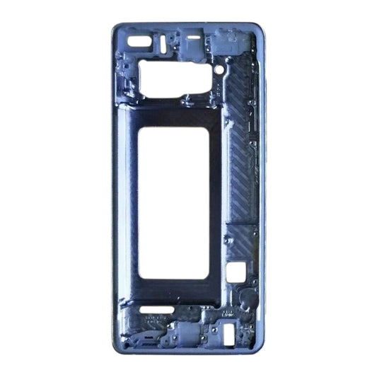 For Galaxy S10+ Front Housing LCD Frame Bezel Plate (Blue) - Frame Bezel Plate by buy2fix | Online Shopping UK | buy2fix