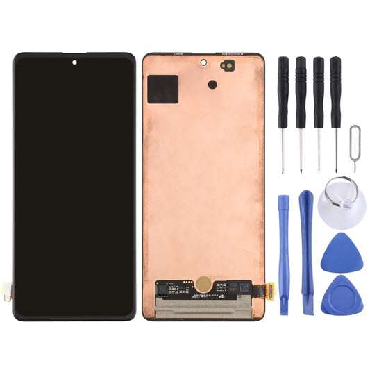 Original Super AMOLED LCD Screen for Galaxy A71 4G with Digitizer Full Assembly (Black) - LCD Screen by buy2fix | Online Shopping UK | buy2fix
