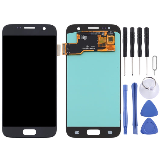 OLED LCD Screen for Samsung Galaxy S7 with Digitizer Full Assembly (Black) - LCD Screen by buy2fix | Online Shopping UK | buy2fix