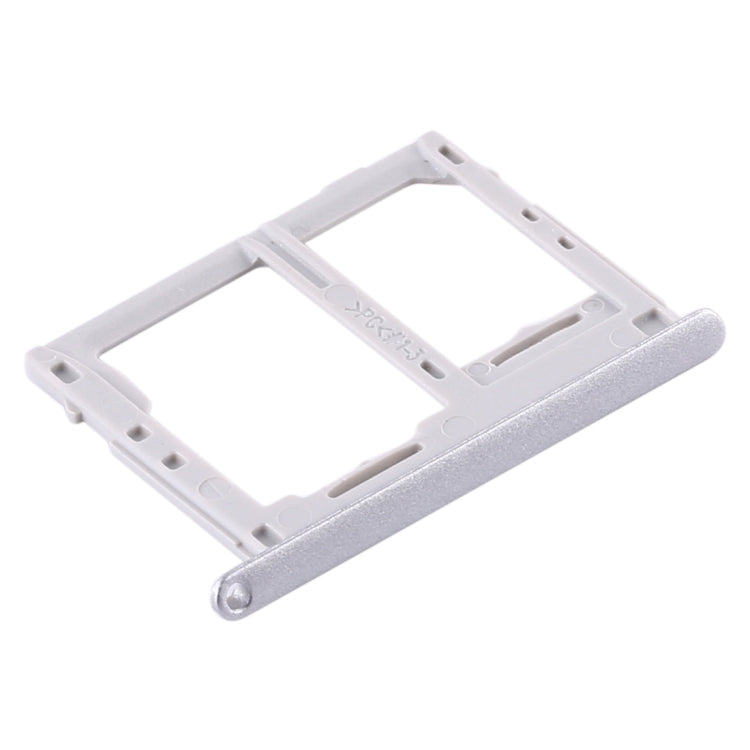 For Samsung Galaxy Tab A 10.1 (2019) / SM-T515 SIM Card Tray + Micro SD Card Tray (Silver) - Card Tray by buy2fix | Online Shopping UK | buy2fix
