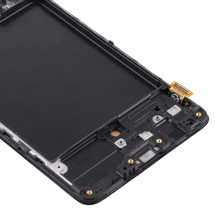 TFT Material LCD Screen and Digitizer Full Assembly With Frame (Not Supporting Fingerprint Identification) for Samsung Galaxy A71 / SM-A715(Black) - LCD Screen by buy2fix | Online Shopping UK | buy2fix