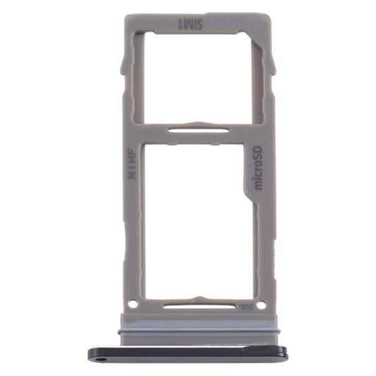 For Samsung Galaxy Note20 Ultra SIM Card Tray + Micro SD Card Tray (Black) - Card Tray by buy2fix | Online Shopping UK | buy2fix