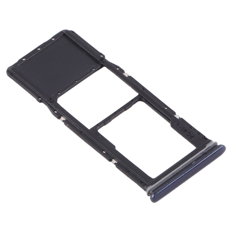For Samsung Galaxy A9 (2018) SM-A920 SIM Card Tray + Micro SD Card Tray (Black) - Card Tray by buy2fix | Online Shopping UK | buy2fix
