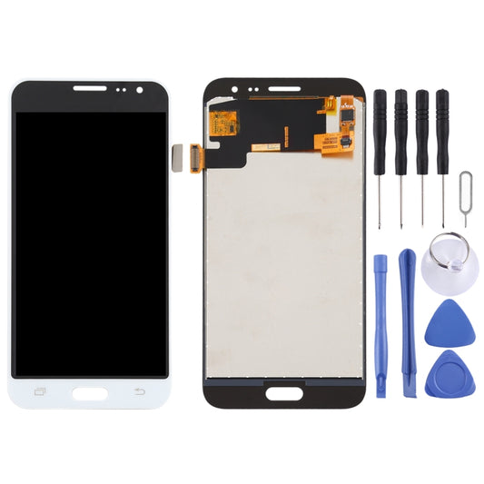 TFT LCD Screen for Galaxy J3 (2016) J320FN, J320F, J320G, J320M, J320A, J320V, J320P With Digitizer Full Assembly (White) - LCD Screen by buy2fix | Online Shopping UK | buy2fix