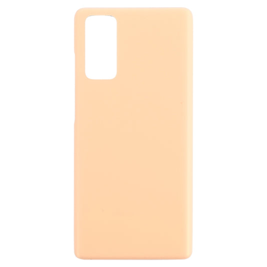 For Samsung Galaxy S20 FE Battery Back Cover (Gold) - Back Cover by buy2fix | Online Shopping UK | buy2fix