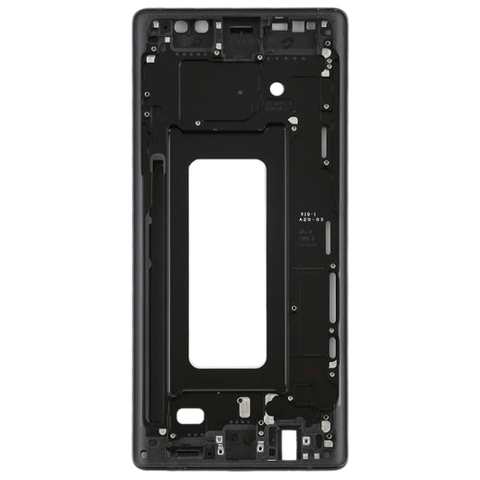 For Galaxy Note9 Front Housing LCD Frame Bezel (Black) - Frame Bezel Plate by buy2fix | Online Shopping UK | buy2fix