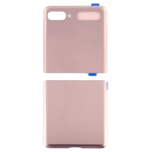 For Samsung Galaxy Z Flip 5G SM-F707 Battery Back Cover (Pink) - Back Cover by buy2fix | Online Shopping UK | buy2fix