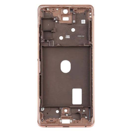 For Samsung Galaxy S20 FE Middle Frame Bezel Plate (Gold) - Frame Bezel Plate by buy2fix | Online Shopping UK | buy2fix