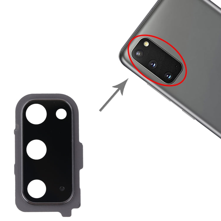 For Samsung Galaxy S20 Camera Lens Cover (Black) - Camera Series by buy2fix | Online Shopping UK | buy2fix