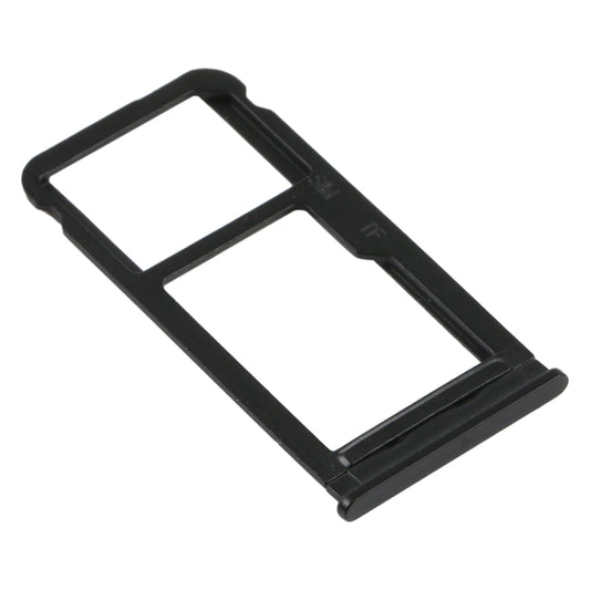 For Samsung Galaxy Tab A 8.0 2019 SM-T295 SIM Card Tray + Micro SD Card Tray (Black) - Card Tray by buy2fix | Online Shopping UK | buy2fix