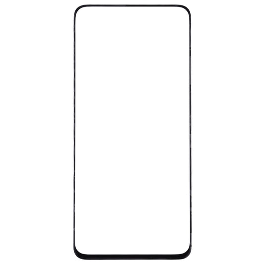 For Samsung Galaxy A90 / A80 10pcs Front Screen Outer Glass Lens (Black) - Outer Glass Lens by buy2fix | Online Shopping UK | buy2fix