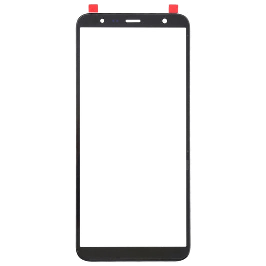 For Samsung Galaxy J4+ / J6+ / J610 10pcs Front Screen Outer Glass Lens (Black) - Outer Glass Lens by buy2fix | Online Shopping UK | buy2fix