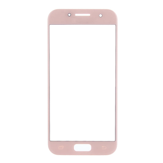 For Samsung Galaxy A5 (2017) / A520 10pcs Front Screen Outer Glass Lens (Pink) - Outer Glass Lens by buy2fix | Online Shopping UK | buy2fix