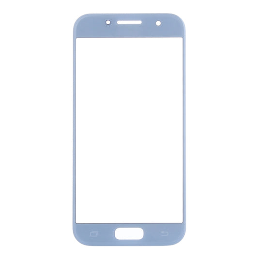 For Samsung Galaxy A5 (2017) / A520 10pcs Front Screen Outer Glass Lens (Blue) - Outer Glass Lens by buy2fix | Online Shopping UK | buy2fix