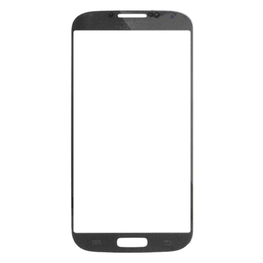 For Samsung Galaxy S IV / i9500 10pcs Front Screen Outer Glass Lens (Black) - Outer Glass Lens by buy2fix | Online Shopping UK | buy2fix