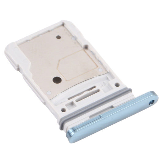 For Samsung Galaxy S20 FE 5G SM-G781B SIM Card Tray + Micro SD Card Tray (Blue) - Card Tray by buy2fix | Online Shopping UK | buy2fix