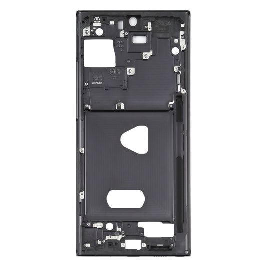 For Samsung Galaxy Note20 Ultra Single Middle Frame Bezel Plate (Black) - Frame Bezel Plate by buy2fix | Online Shopping UK | buy2fix