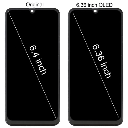6.36 inch OLED LCD Screen for Samsung Galaxy M21 SM-M215 Digitizer Full Assembly with Frame (Black) - LCD Screen by buy2fix | Online Shopping UK | buy2fix