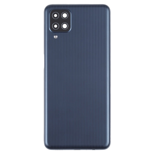 For Samsung Galaxy M12 SM-M127 Battery Back Cover (Black) - Back Cover by buy2fix | Online Shopping UK | buy2fix