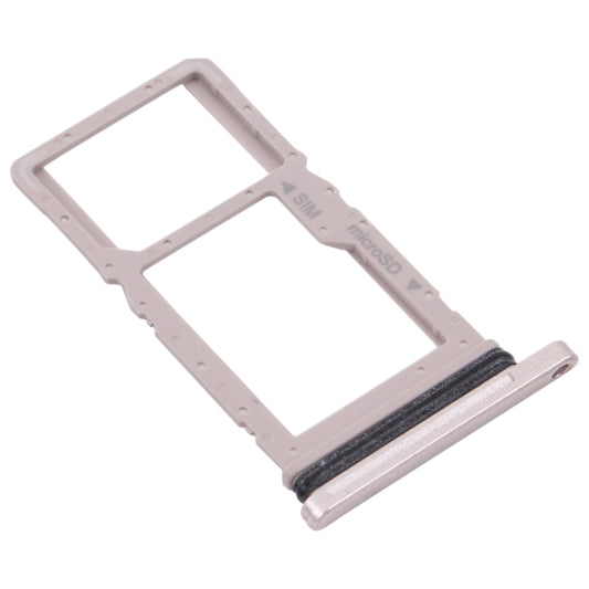 For Samsung Galaxy Tab A7 10.4 (2020) SM-T505 SIM Card Tray + Micro SD Card Tray (Gold) - Card Tray by buy2fix | Online Shopping UK | buy2fix