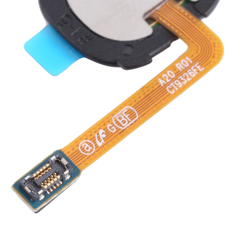 For Samsung Galaxy A20e / A20 Fingerprint Sensor Flex Cable(Black) - Flex Cable by buy2fix | Online Shopping UK | buy2fix