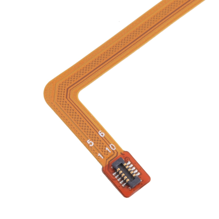 For Samsung Galaxy A10s SM-A107 Fingerprint Sensor Flex Cable(Blue) - Flex Cable by buy2fix | Online Shopping UK | buy2fix