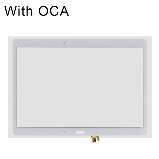 For Samsung Galaxy Tab S 10.5 / T800 / T805 Touch Panel with OCA Optically Clear Adhesive (White) - Touch Panel by buy2fix | Online Shopping UK | buy2fix