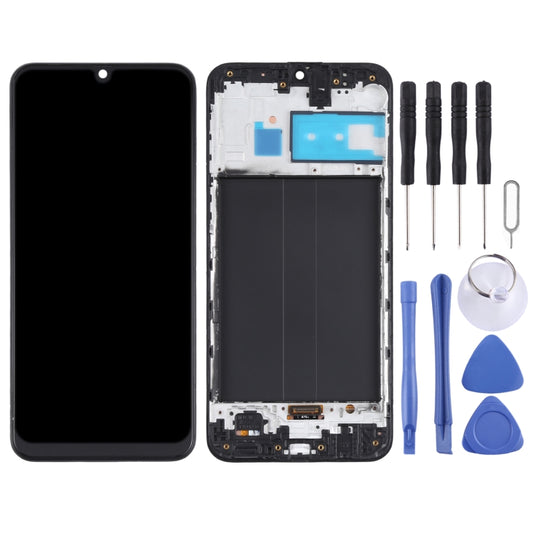 Original LCD Screen and Digitizer Full Assembly with Frame for Samsung Galaxy M30 SM-M305 (Black) - LCD Screen by buy2fix | Online Shopping UK | buy2fix